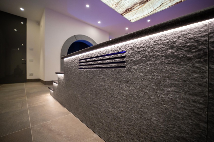 Ramella Graniti DETAIL _ hydromassage tub for private spa